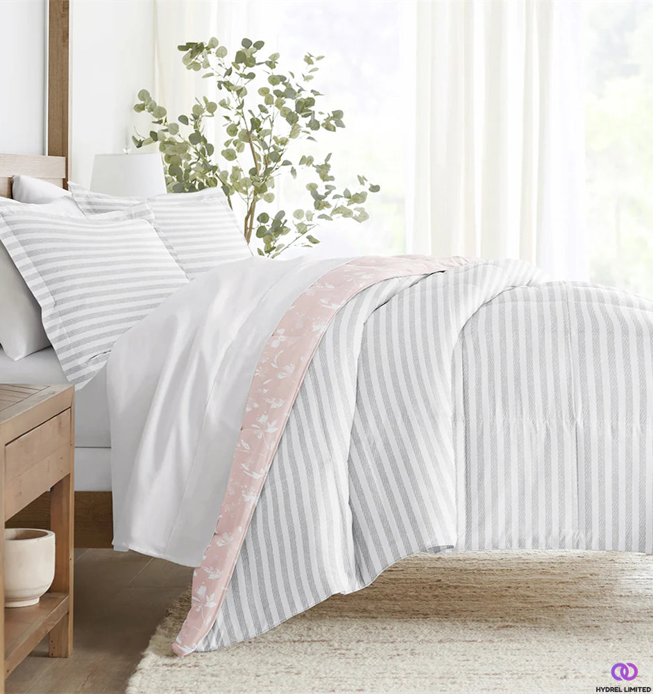 Sherpa Double-Sided Down Alternative Quilt Set