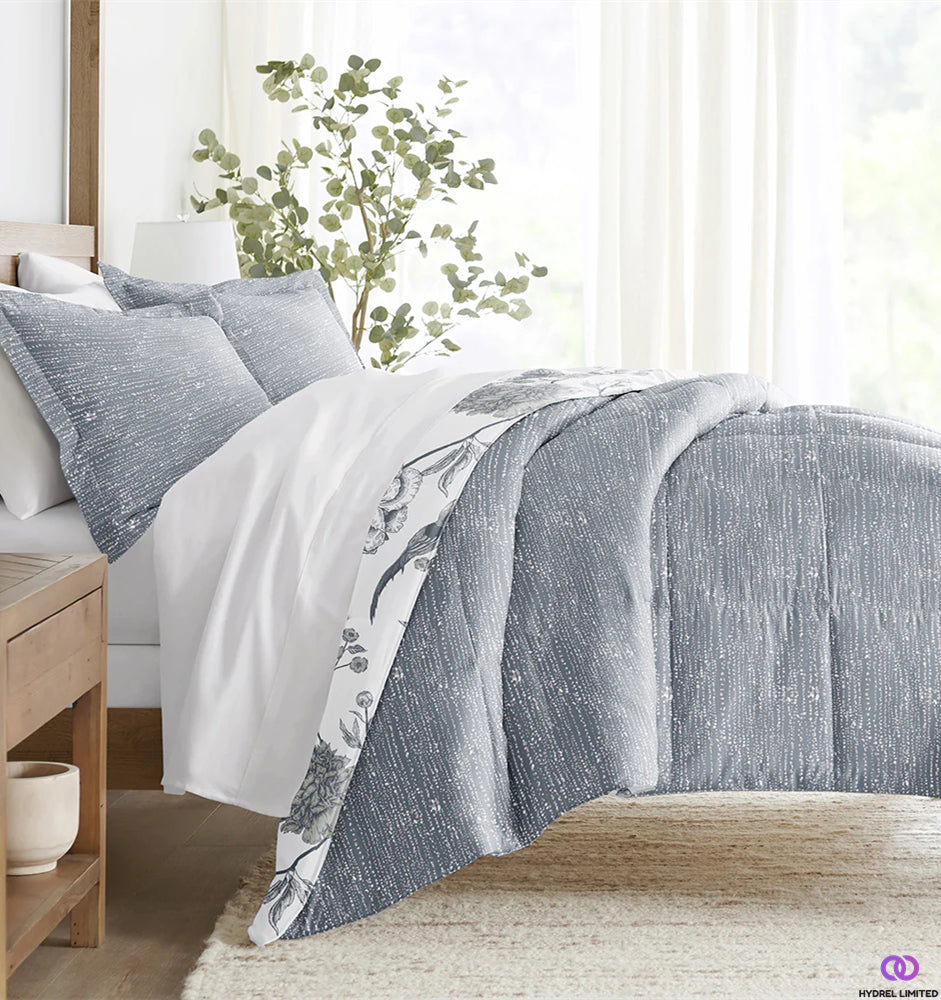 Sherpa double-sided down alternative quilt cover
