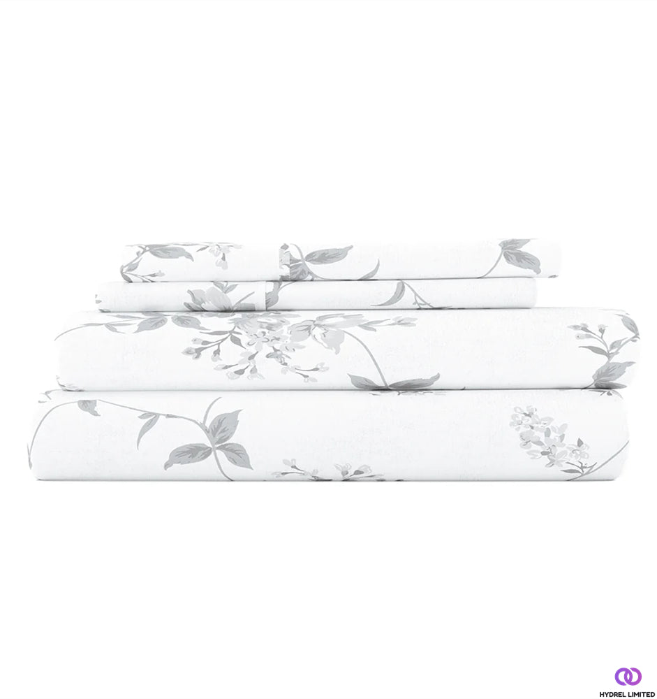 Tricia 4-piece flannel sheet set