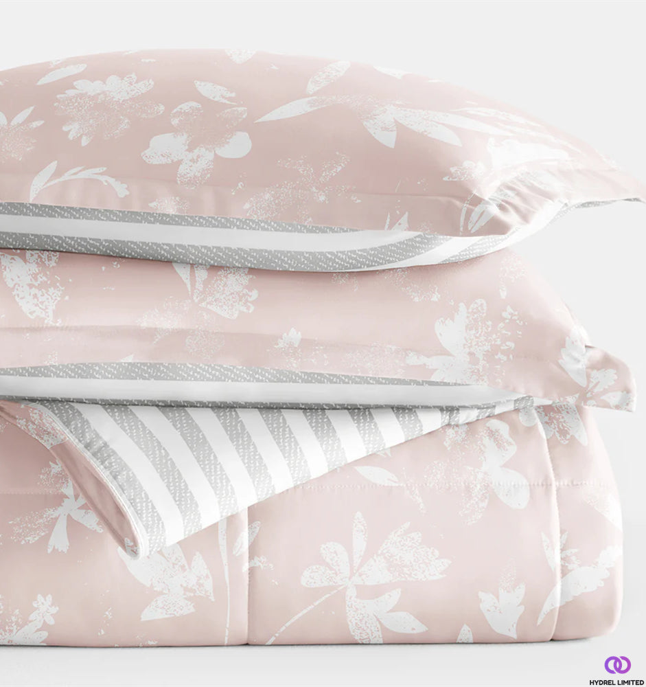 Sherpa Double-Sided Down Alternative Quilt Set