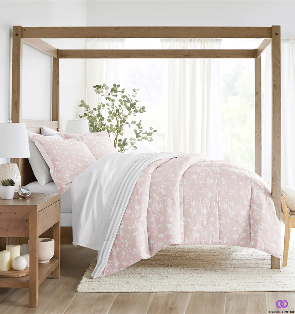 Sherpa Double-Sided Down Alternative Quilt Set