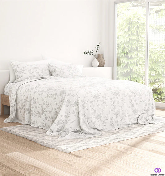 Tricia 4-piece flannel sheet set