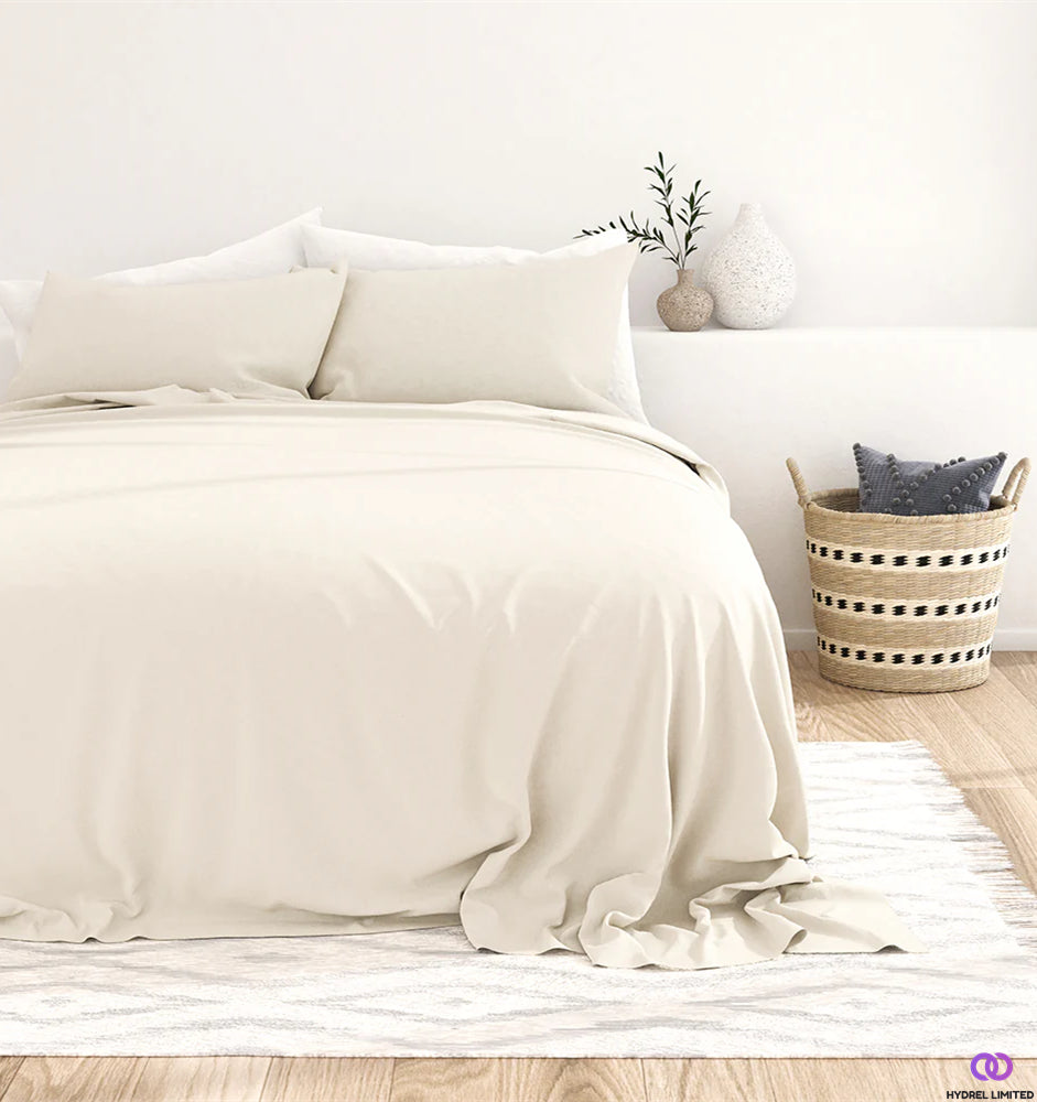 Axel 4-piece cotton flannel sheet set