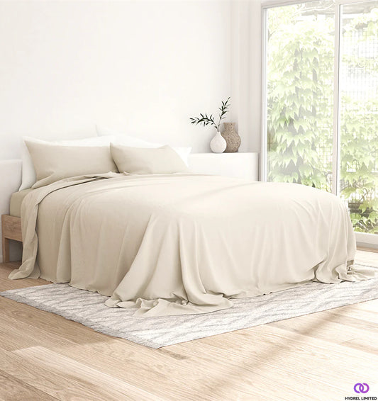 Axel 4-piece cotton flannel sheet set