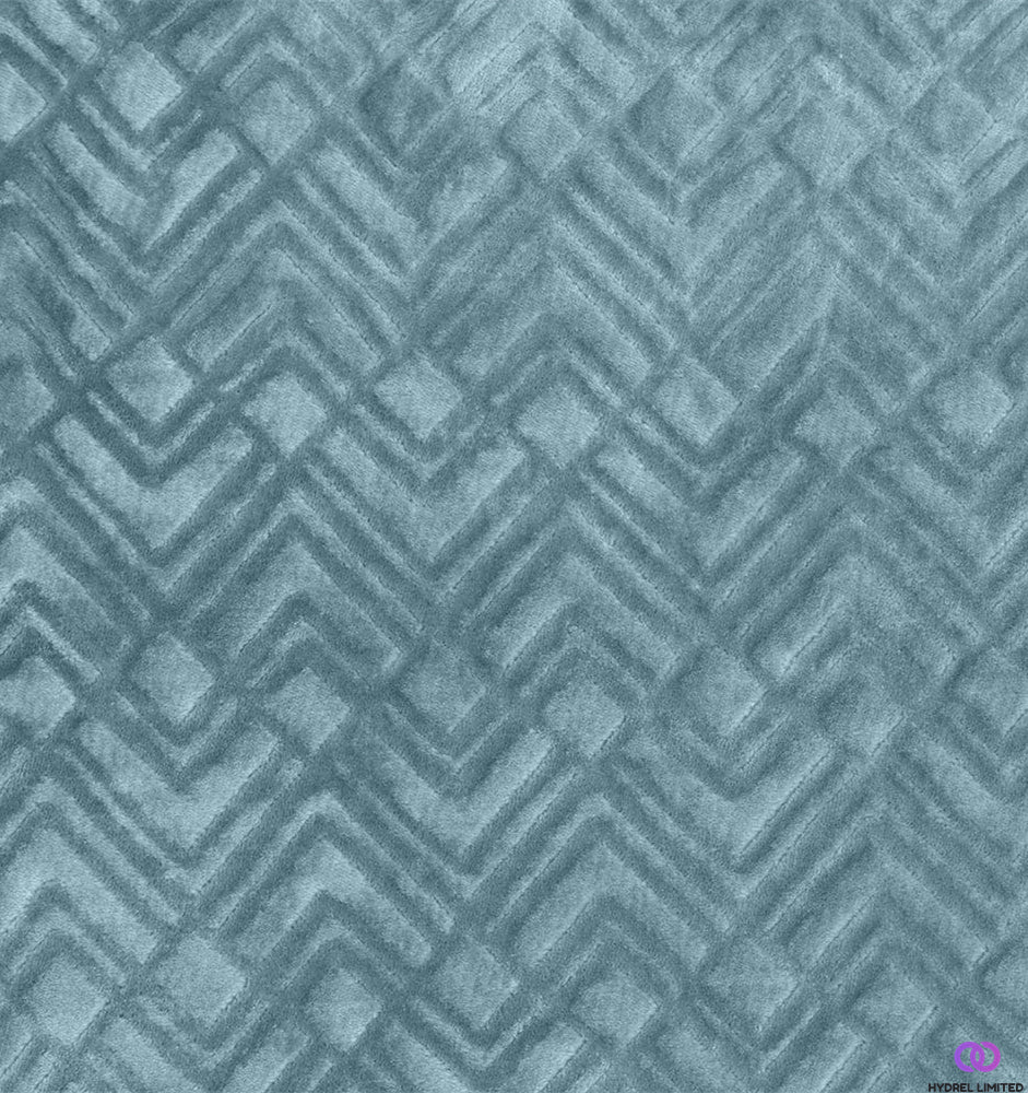 Sirio Velvet Luxury Blanket（Blue Surf）