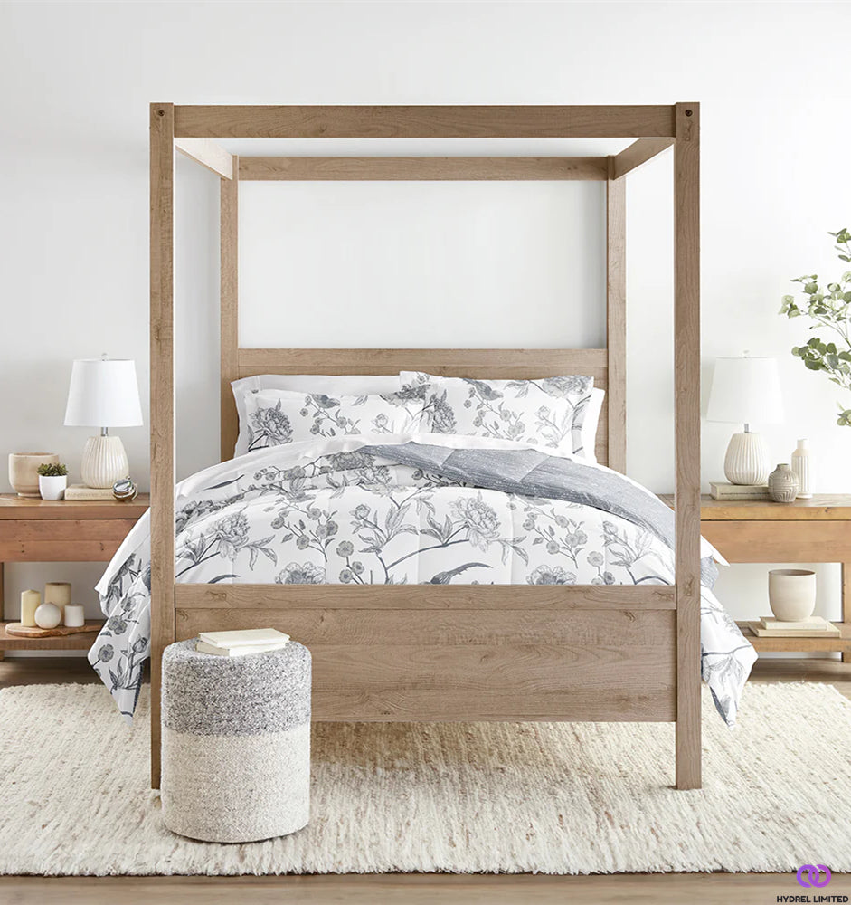 Sherpa double-sided down alternative quilt cover